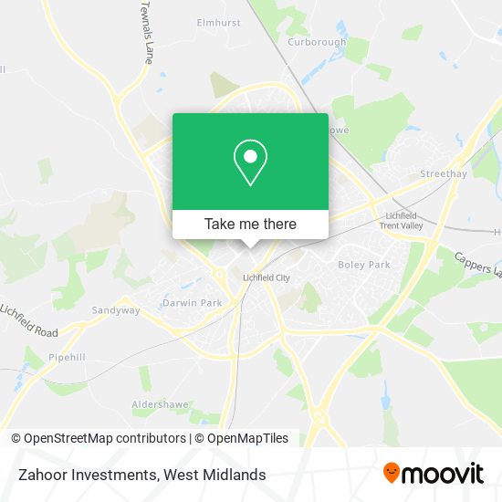 Zahoor Investments map