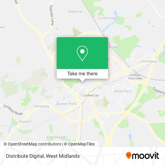 Distribute Digital map