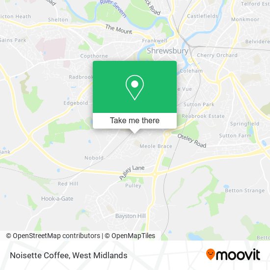 Noisette Coffee map