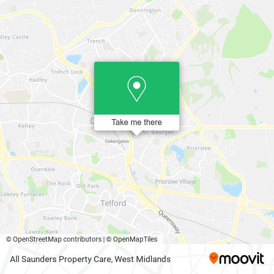 All Saunders Property Care map