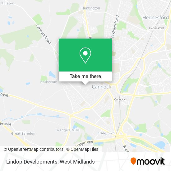 Lindop Developments map
