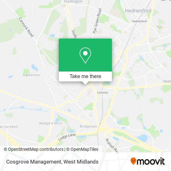 Cosgrove Management map