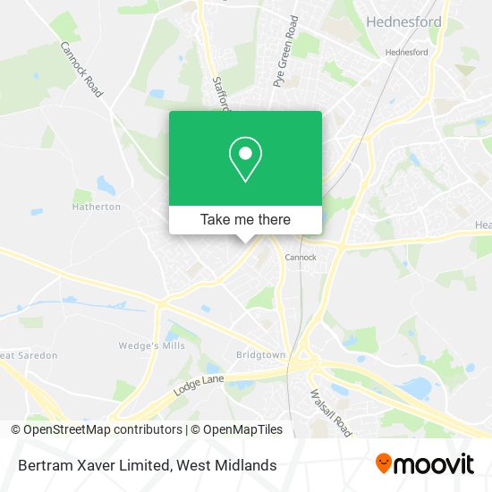 Bertram Xaver Limited map