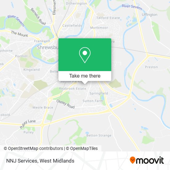 NNJ Services map