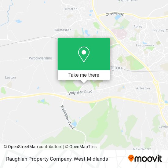 Raughlan Property Company map