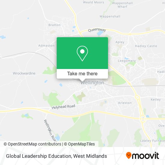 Global Leadership Education map