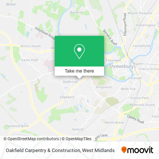 Oakfield Carpentry & Construction map