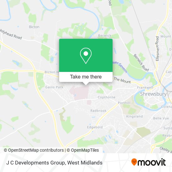 J C Developments Group map