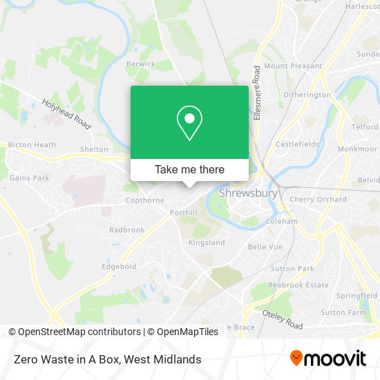 Zero Waste in A Box map