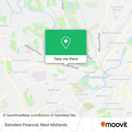 Belvidere Financial map