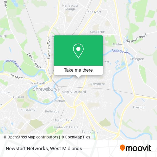 Newstart Networks map