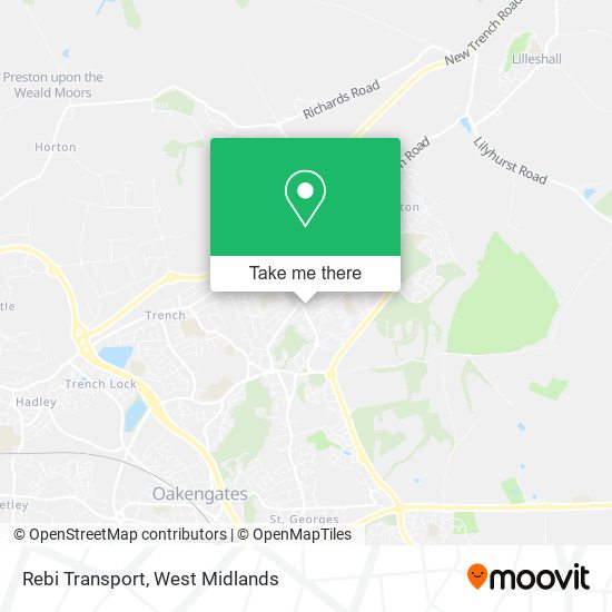 Rebi Transport map
