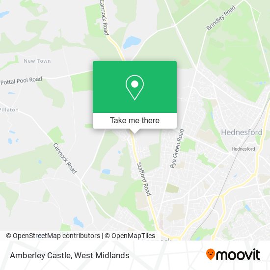 Amberley Castle map