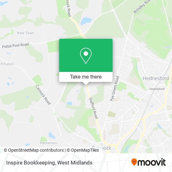 Inspire Bookkeeping map