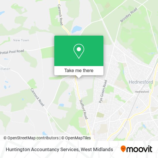 Huntington Accountancy Services map
