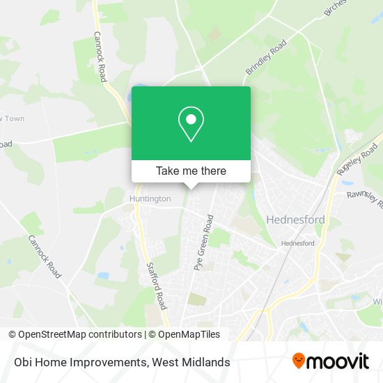 Obi Home Improvements map