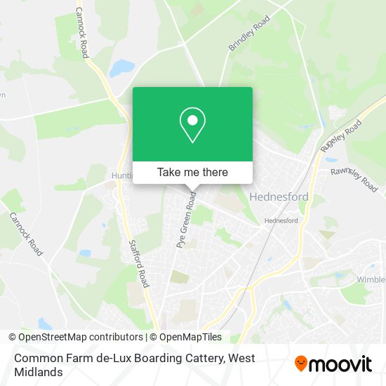 Common Farm de-Lux Boarding Cattery map