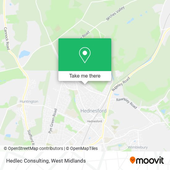 Hedlec Consulting map