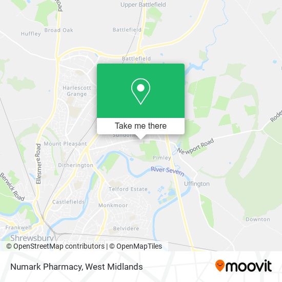 Numark Pharmacy map