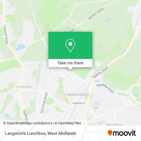 Langston's Lunchbox map