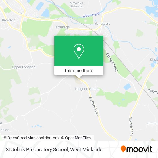 St John's Preparatory School map