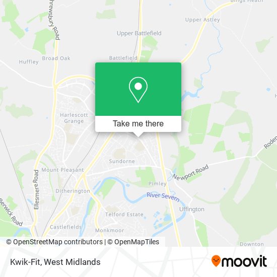 Kwik-Fit map