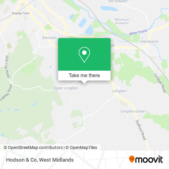 Hodson & Co map