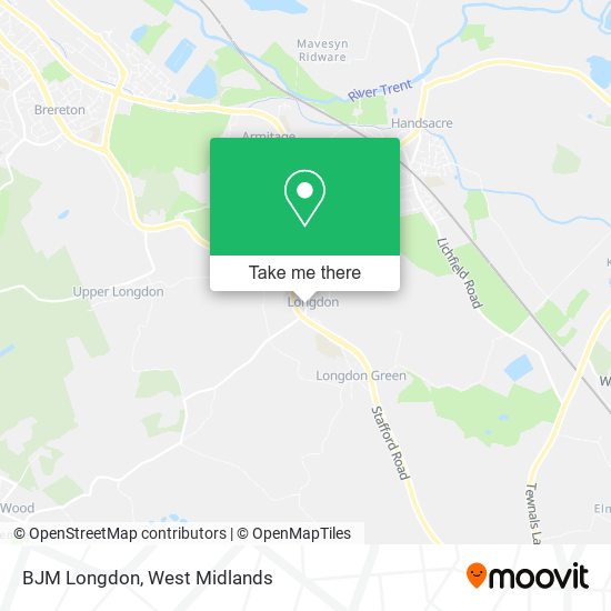 BJM Longdon map
