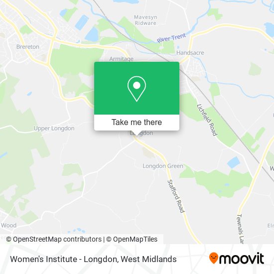 Women's Institute - Longdon map