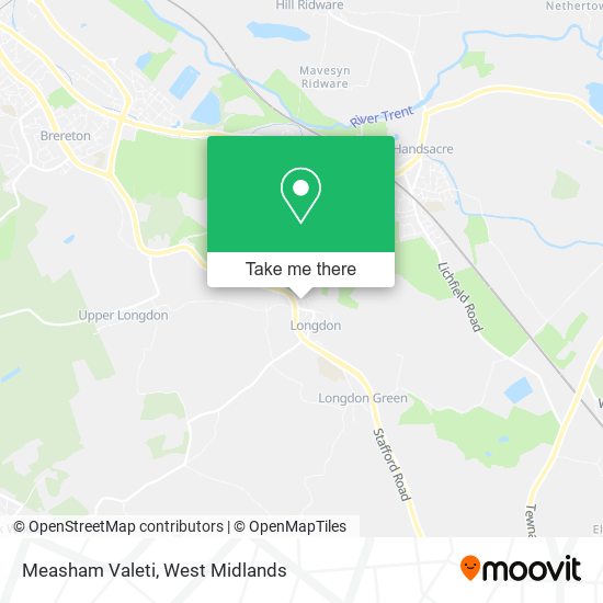 Measham Valeti map