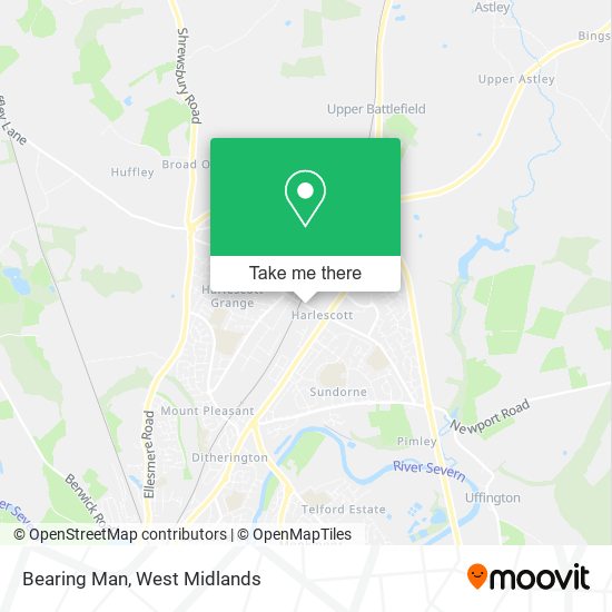 Bearing Man map