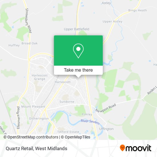 Quartz Retail map