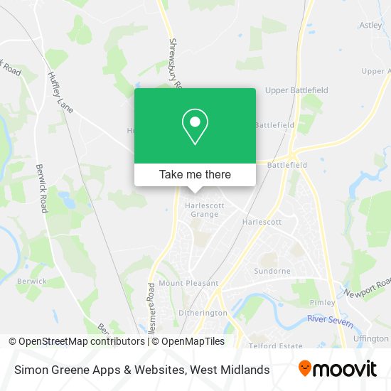 Simon Greene Apps & Websites map