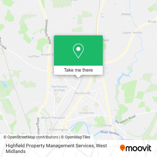 Highfield Property Management Services map