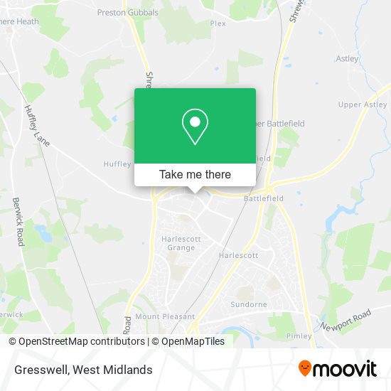 Gresswell map