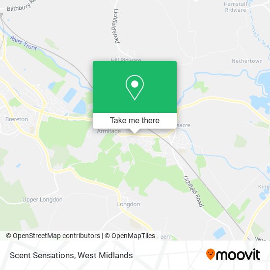 Scent Sensations map