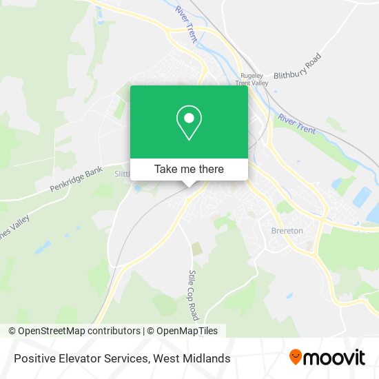 Positive Elevator Services map