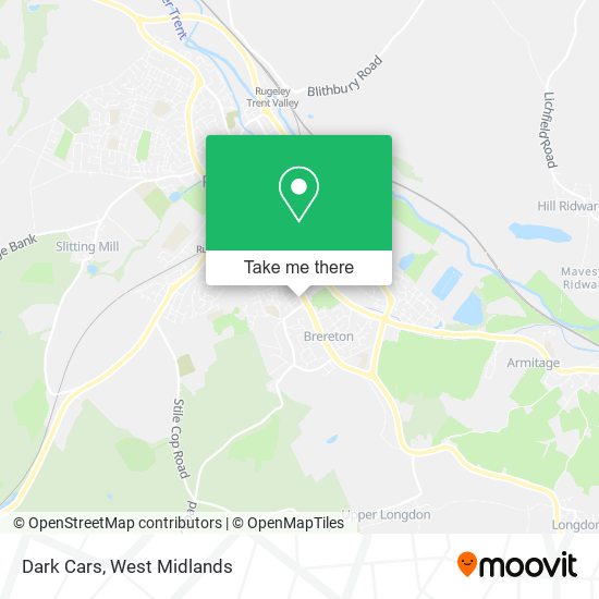 Dark Cars map