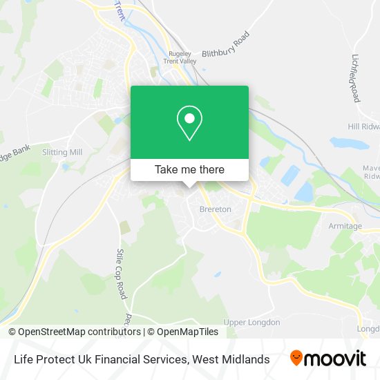 Life Protect Uk Financial Services map