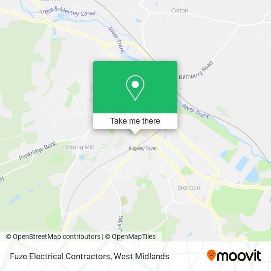 Fuze Electrical Contractors map