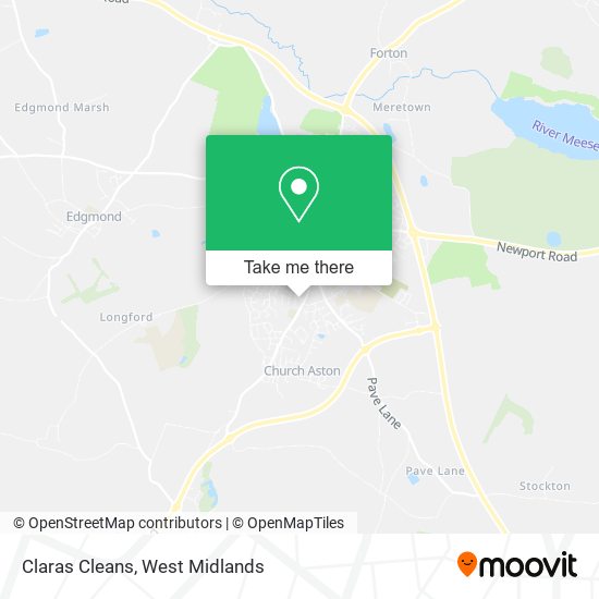 Claras Cleans map