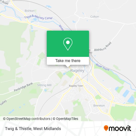 Twig & Thistle map