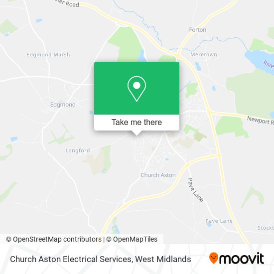 Church Aston Electrical Services map