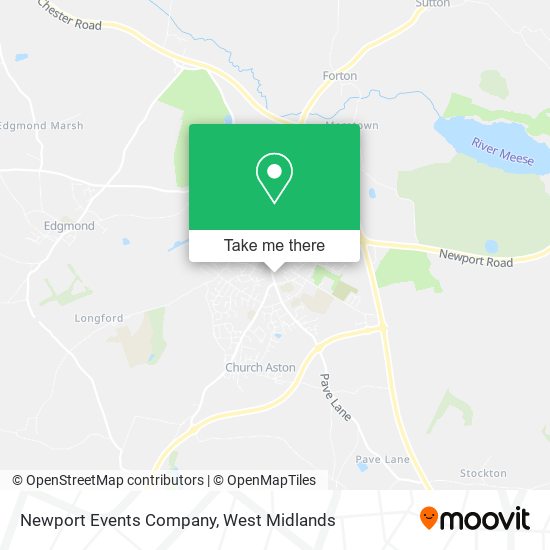 Newport Events Company map