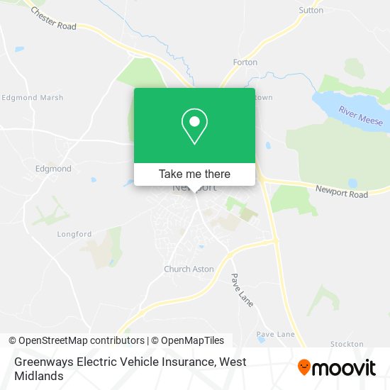 Greenways Electric Vehicle Insurance map