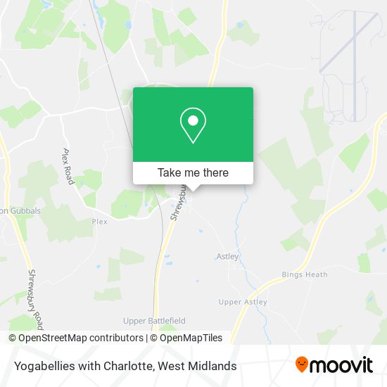 Yogabellies with Charlotte map