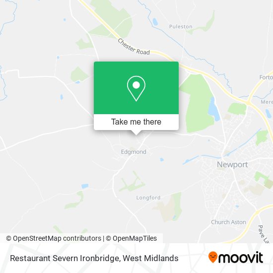 Restaurant Severn Ironbridge map