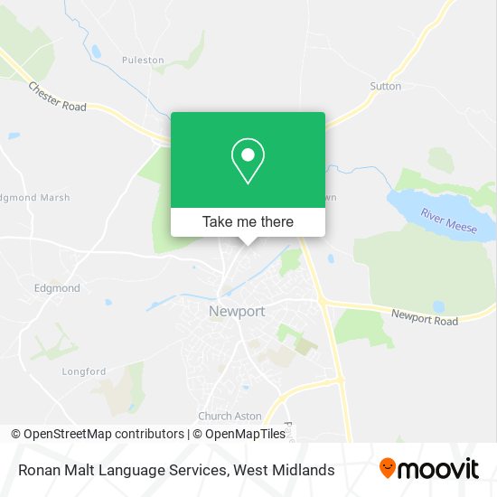 Ronan Malt Language Services map