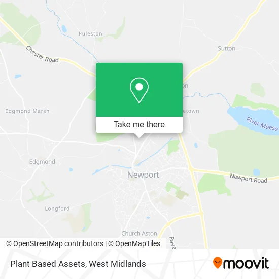 Plant Based Assets map