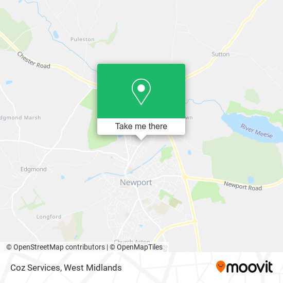 Coz Services map
